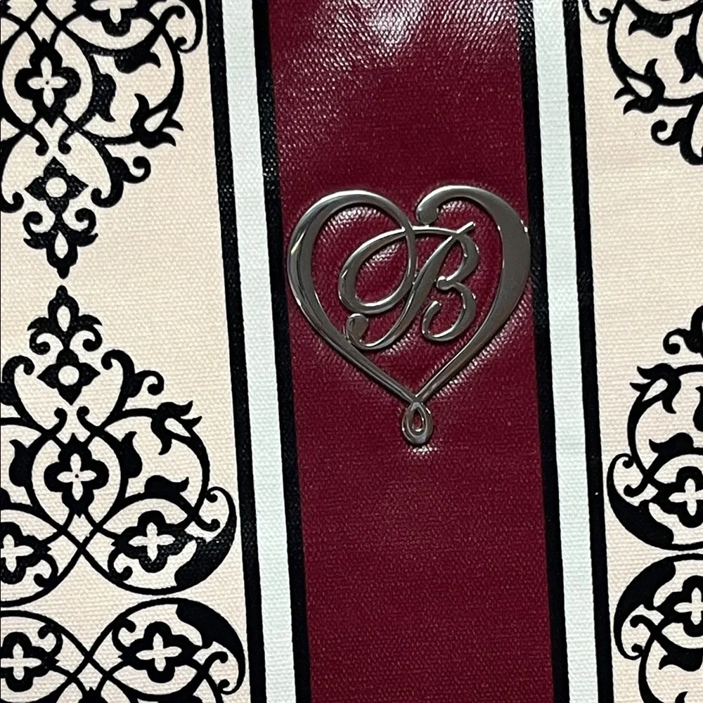 NWOT Brighton "My Sweet Valentine" Tote { small flaw} - Picture 3 of 13